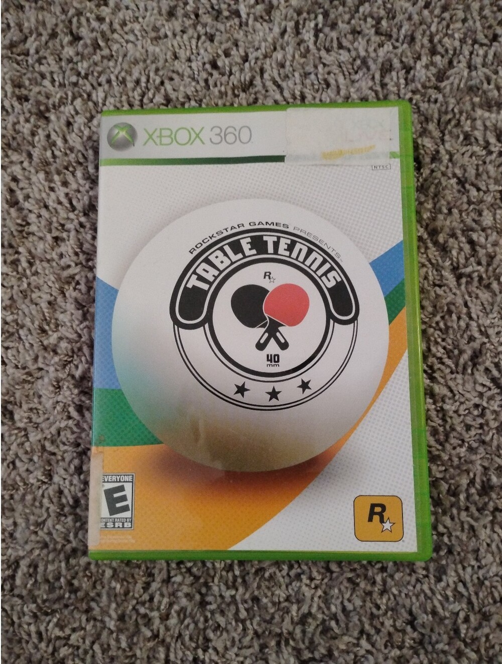 Rockstar Games Presents Table Tennis (Xbox 360) - Complete CIB w/ Manual